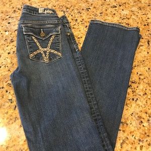 Kut from the Kloth jeans, size 6, high rise, boot
